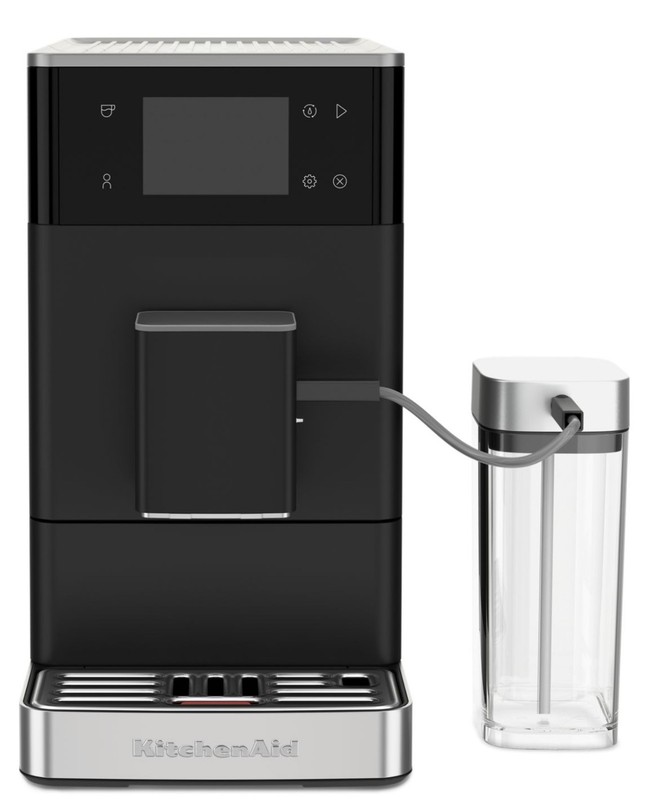 KitchenAid Fully Automatic Espresso Machine KF4 Hot or Iced Coffee - Black Matte gallery