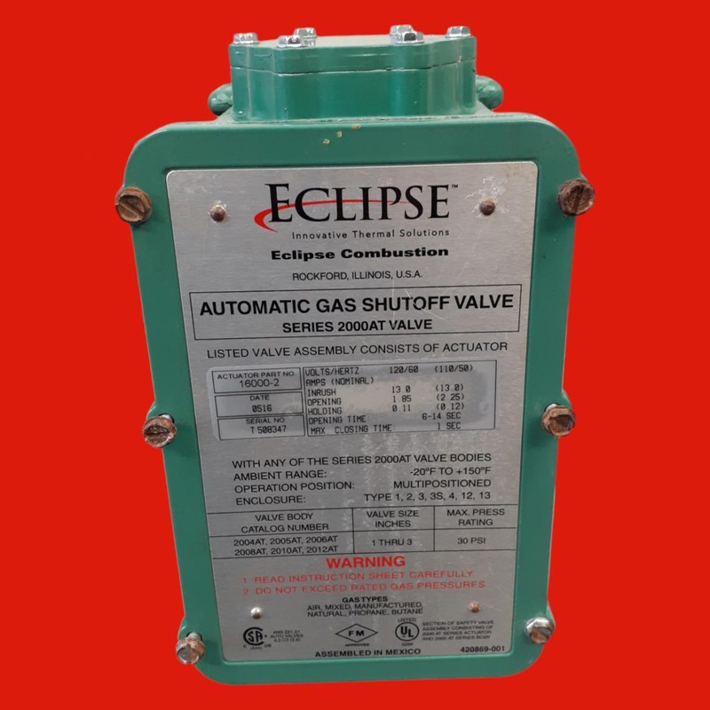 Eclipse 501542 2" Auto Tite Automatic Gas Shutoff Valve gallery