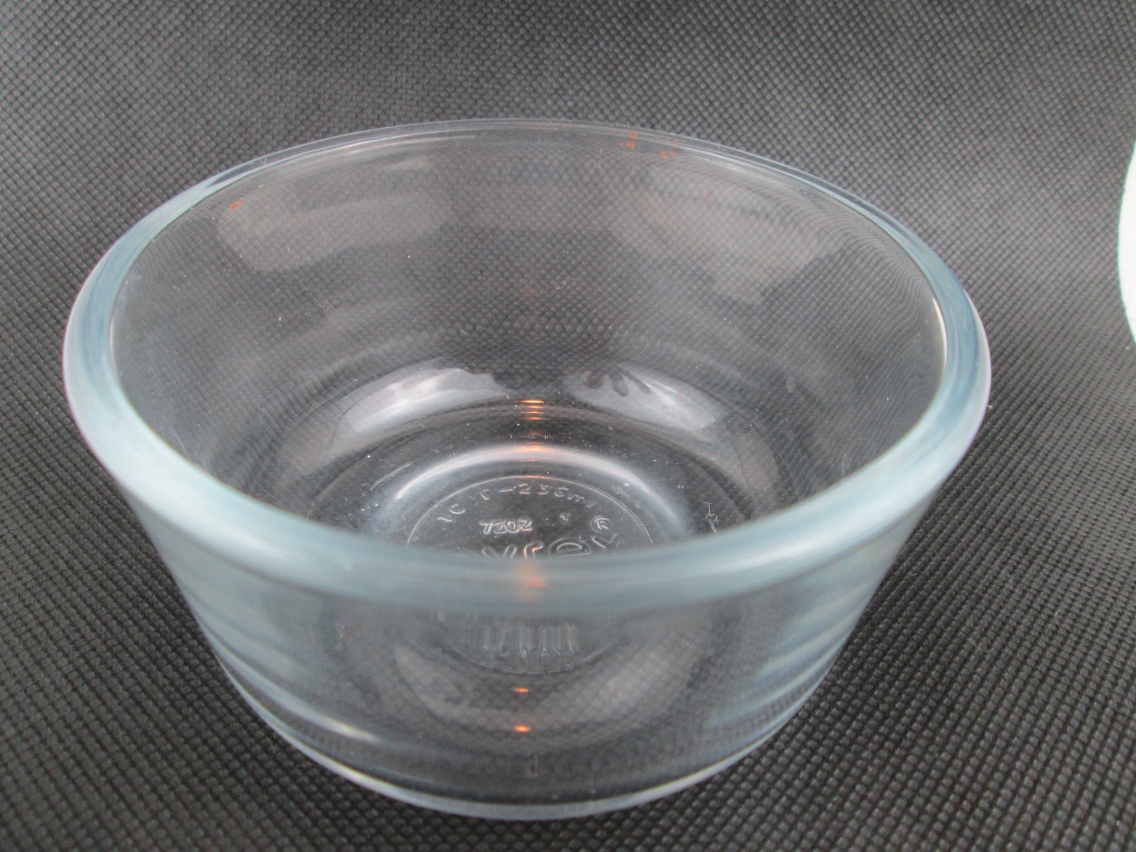 Pyrex 7202 1 Cup 236 mL Clear Round Glass Food Storage Bowl No Lid Made in USA gallery