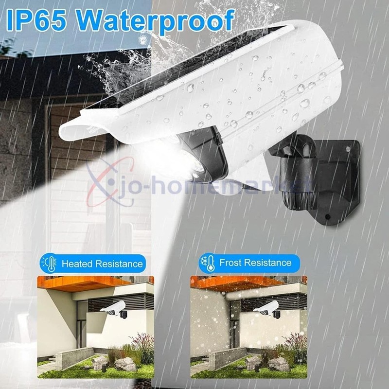 2PC Solar Motion Sensor Lights Outdoor Wireless 77 LED Flood Security Spotlights gallery