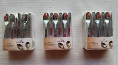 Tiny Temptations 4″ Plastic Tiny Tasting Silver Spoons 48 Pieces – 3 Packs