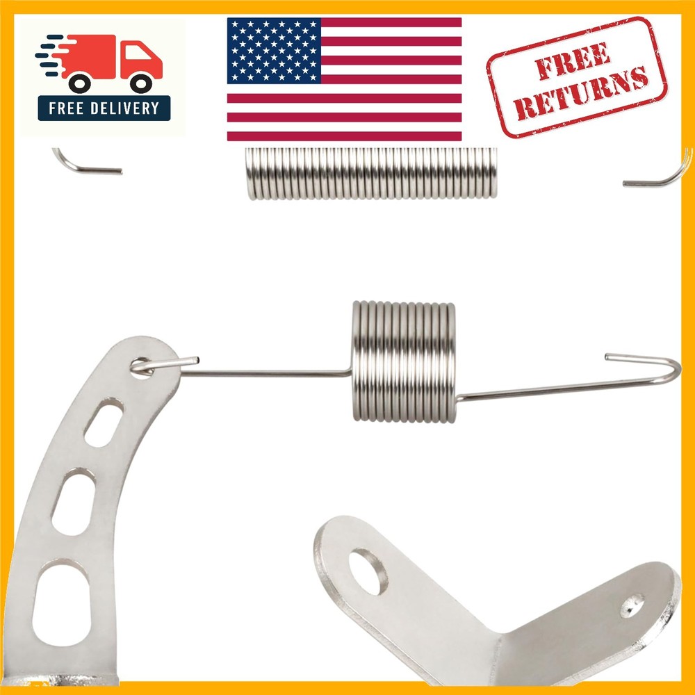 Complete Carburetor Return Spring Kit - Metal Bracket & Throttle Spring Included