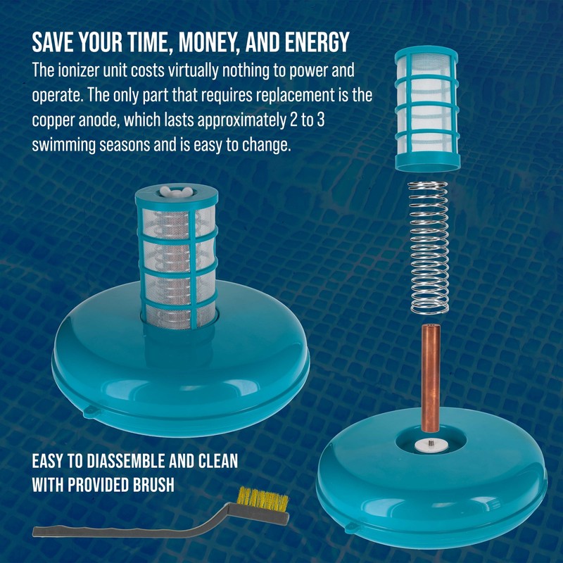 U.S. Pool Supply Solar Pool Ionizer Cleaner & Purifier - Chlorine-Free Sun Shock gallery