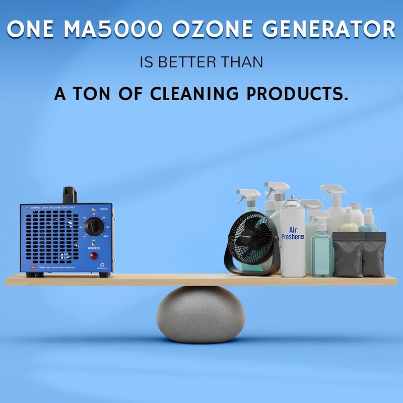 Powerful O3 Deodorizer - Eliminate Odors 2000sq.ft. gallery