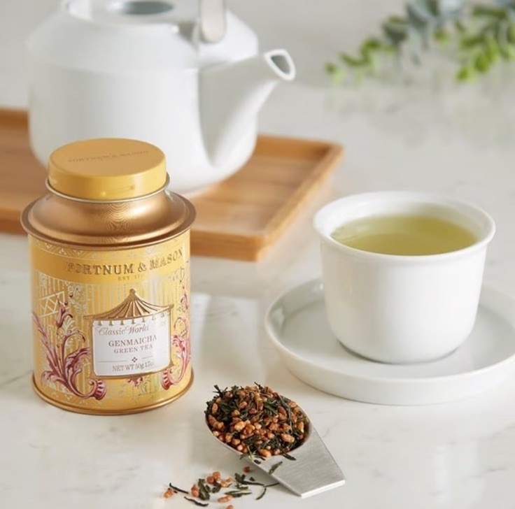 Fortnum & Mason Classic World Genmaicha Green Tea 50g Loose Leaf in Tin 10/31/27 gallery