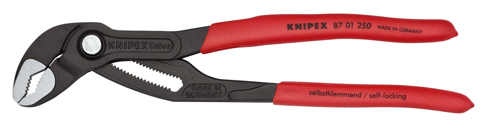 Knipex Cobra® High-Tech Water Pump Pliers 10" 87 01 250 gallery