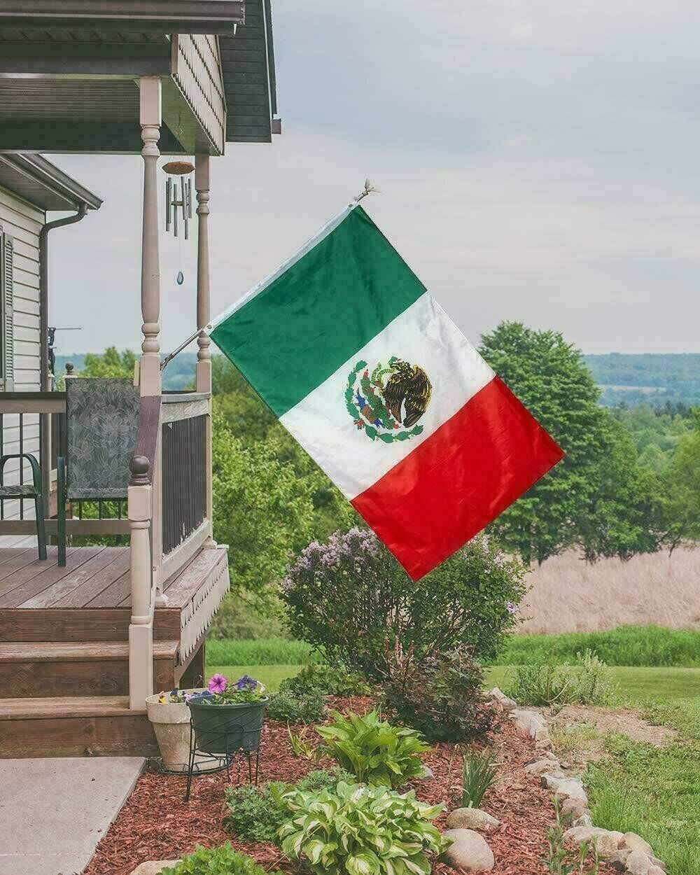 New 3’x5’ Polyester MEXICO FLAG Mexican Banner Pennant Bandera Indoor Outdoor gallery