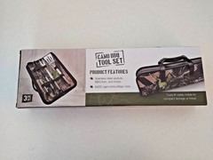 Camo BBQ Tool Set – 3 Piece