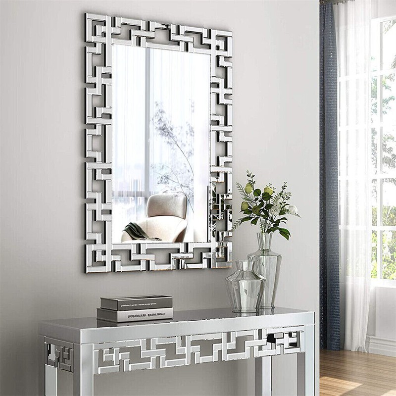 Unique X Large Bathroom Mirror for Wall Hanging Venetian Accent Decor Mirror gallery