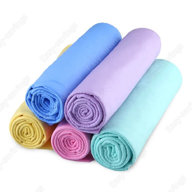 1 Pc Absorbent Synthetic Chamois Cleaning Cloths Soft Shammy Auto Car Wash Towel gallery