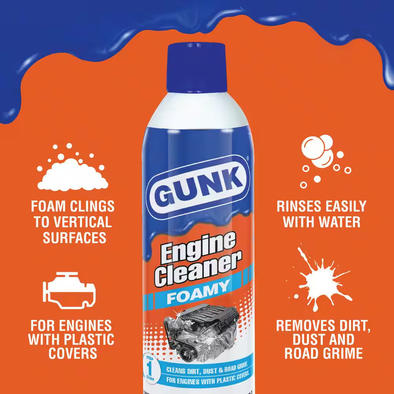17 Oz. Foamy Engine Cleaner and Degreaser Spray gallery