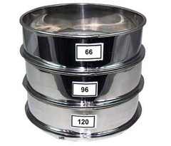 Aluminum Herbal Pollen Hash Extractor stackable sifter 120, 96, 66 Micron Screen