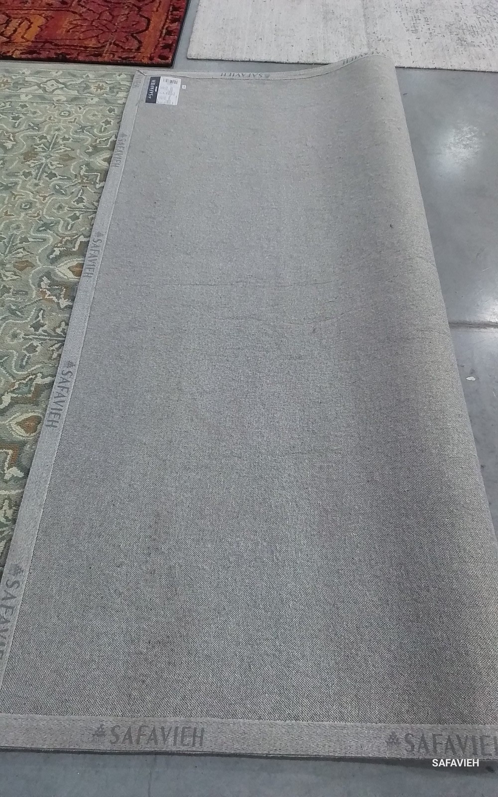 GREEN / IVORY 8'-0" x 10'-0" Back Stain Rug, Reduced Price 1172801937 HG227X-8 gallery