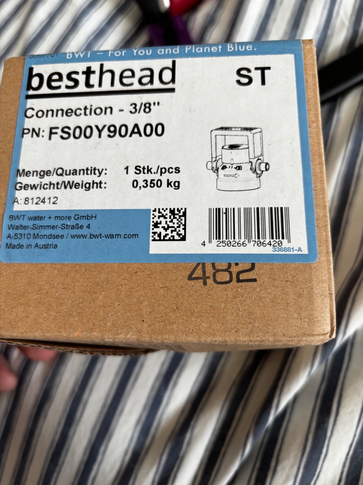 Besthead FS00Y90A00 ST 3/8" Connection Filter Head gallery