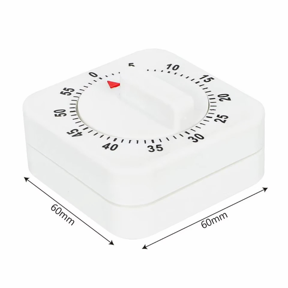 1 Kitchen Timer 60 Minute Timing Bell Alarm Sound Home Baking Cooking Mechanical gallery
