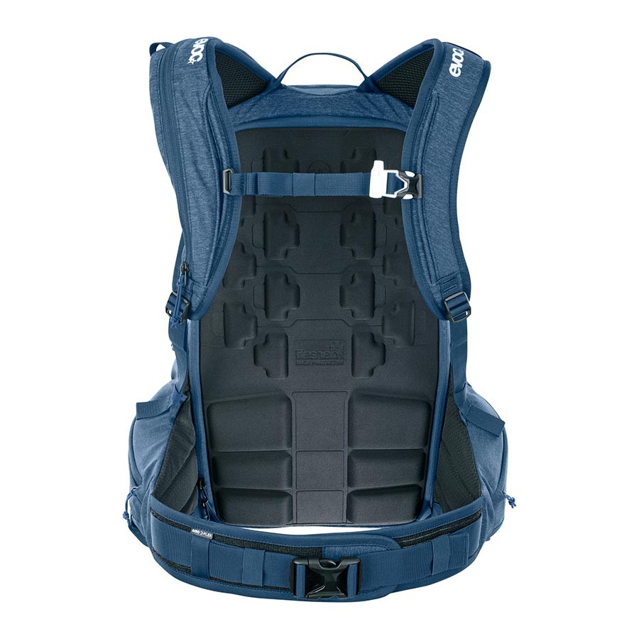 EVOC Line Pro 30 Snow Backpack with Removable Back Protector & Ski Attachments 2