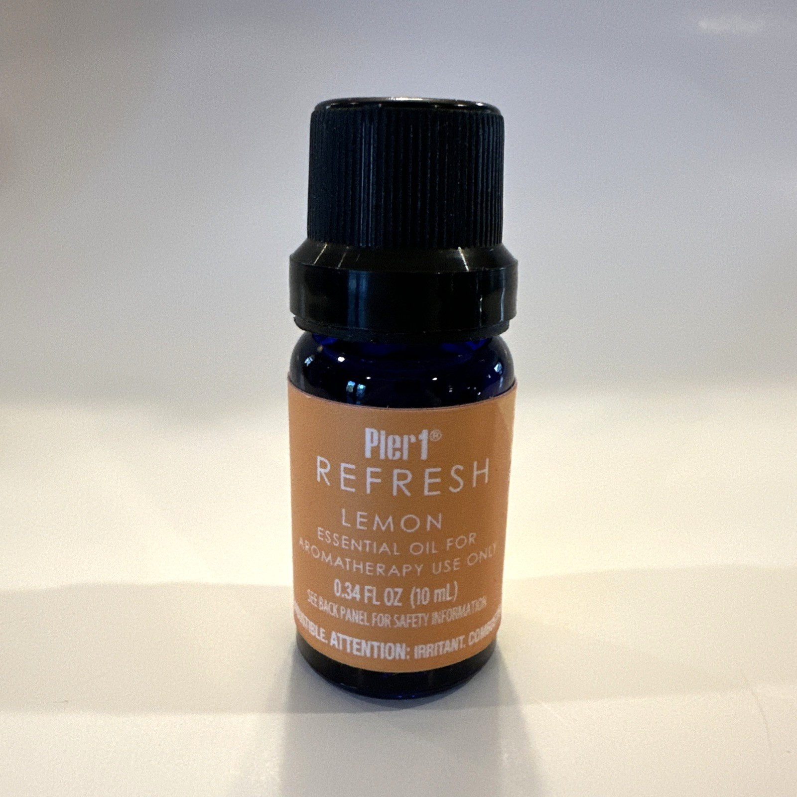 NEW Pier 1 One Lemon Essential Oil For Aromatherapy Use .34 oz each Lot Refresh gallery