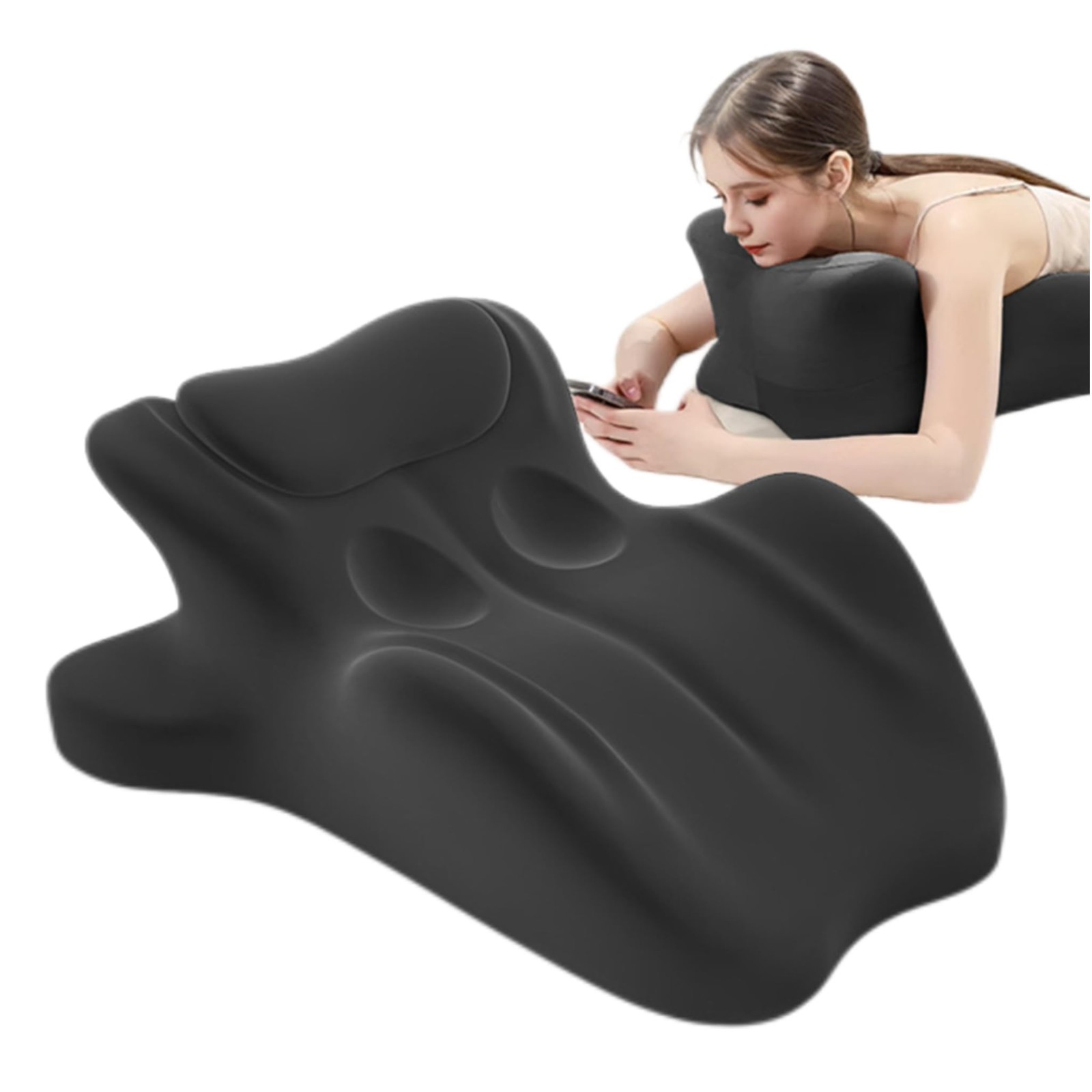 Sweet Spot Pillow, Chiro Monk Pillows for Couples, 27° Angle Perfect Position Er gallery