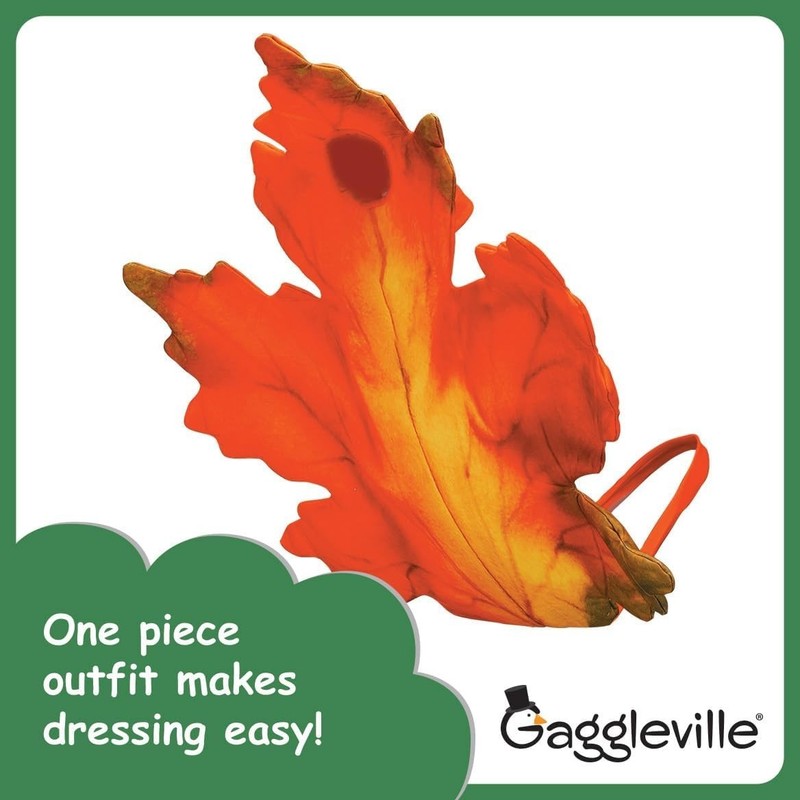 Fox Valley Traders Fall Leaf Goose Outfit by GagglevilleTM 23" Statue Clothing gallery