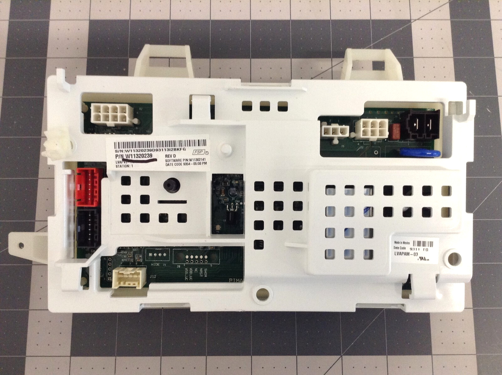 Maytag Washer MVWX655DW2 Main Control Board W11320239 W11654023 - TESTED - gallery