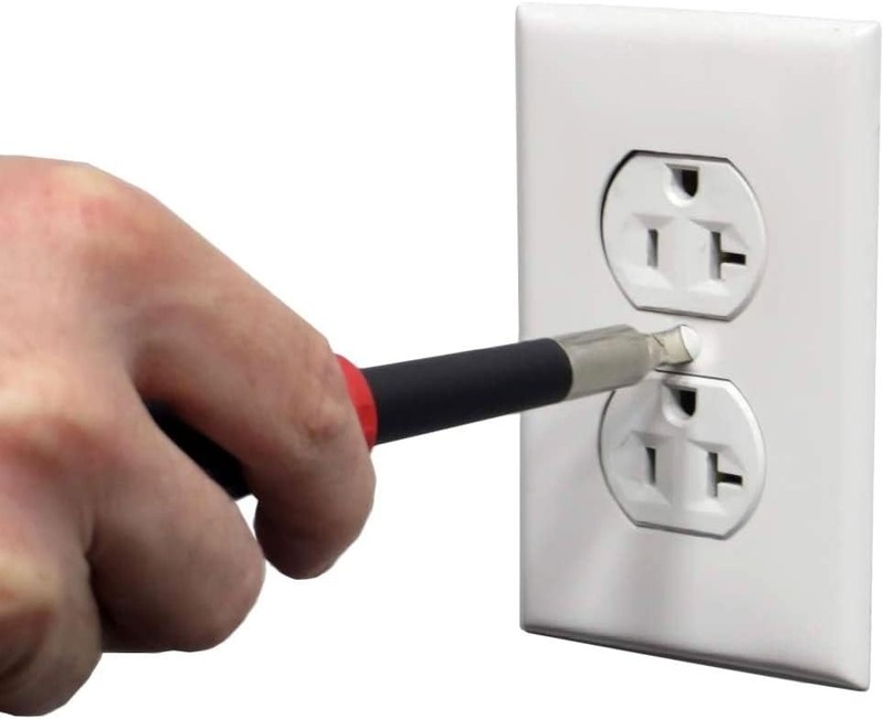 Versatile SD41 5-in-1 Safety Screwdriver with Magnetic Storage & Ergonomic Grip gallery