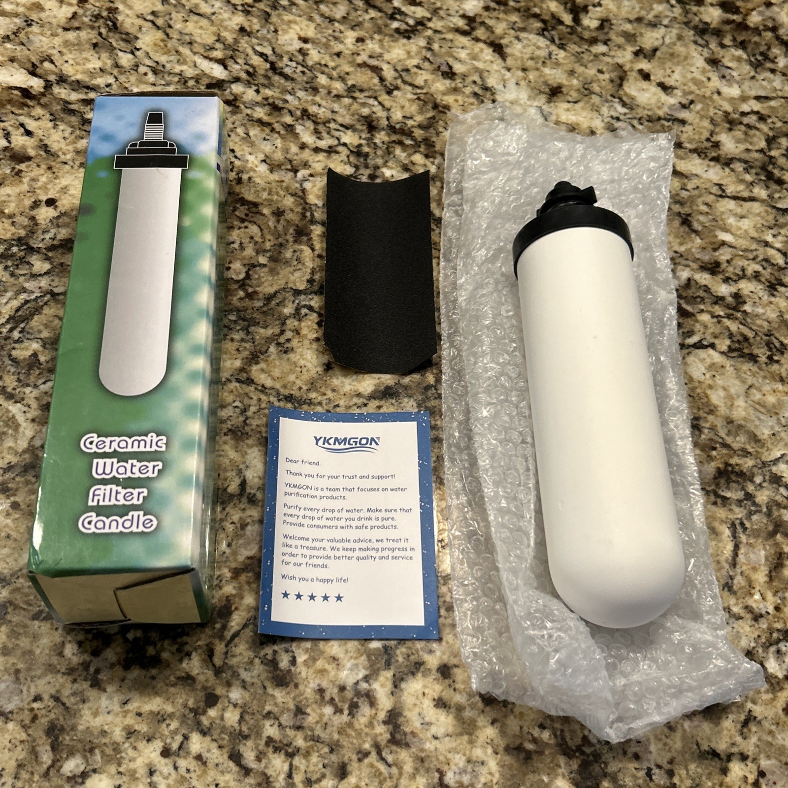 Ceramic Water Filter Candle 7" Fits British Berkefeld Doulton W9121226 Gravity S gallery