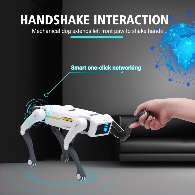 Smart Robot Dog,2.4Ghz Remote Control Robot Dog Toy,AI Voice Control Connect ... gallery
