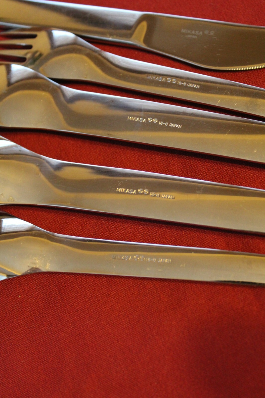 Mikasa Stainless PROFILE Open Stock - You Choose the Piece (s) 18/8 Japan Used gallery
