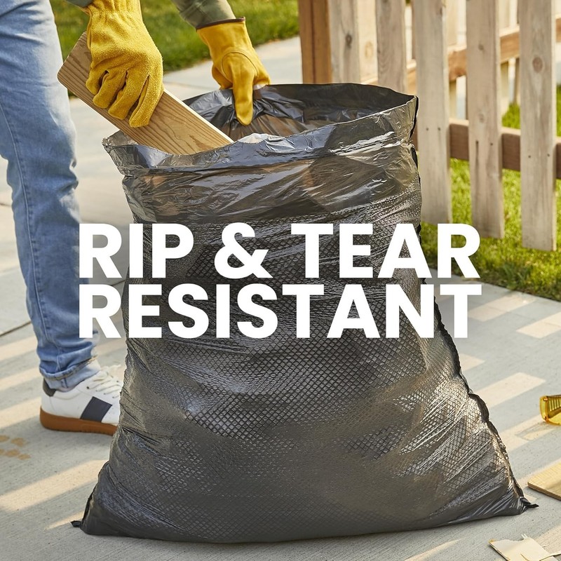Stretchable ForceFlex Large Trash Bags, 30 Gallon - 100 Ct gallery