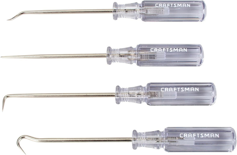 Screwdriver Set, Pick & Hook, Acetate Handle, 4 Piece (CMHT65048) gallery