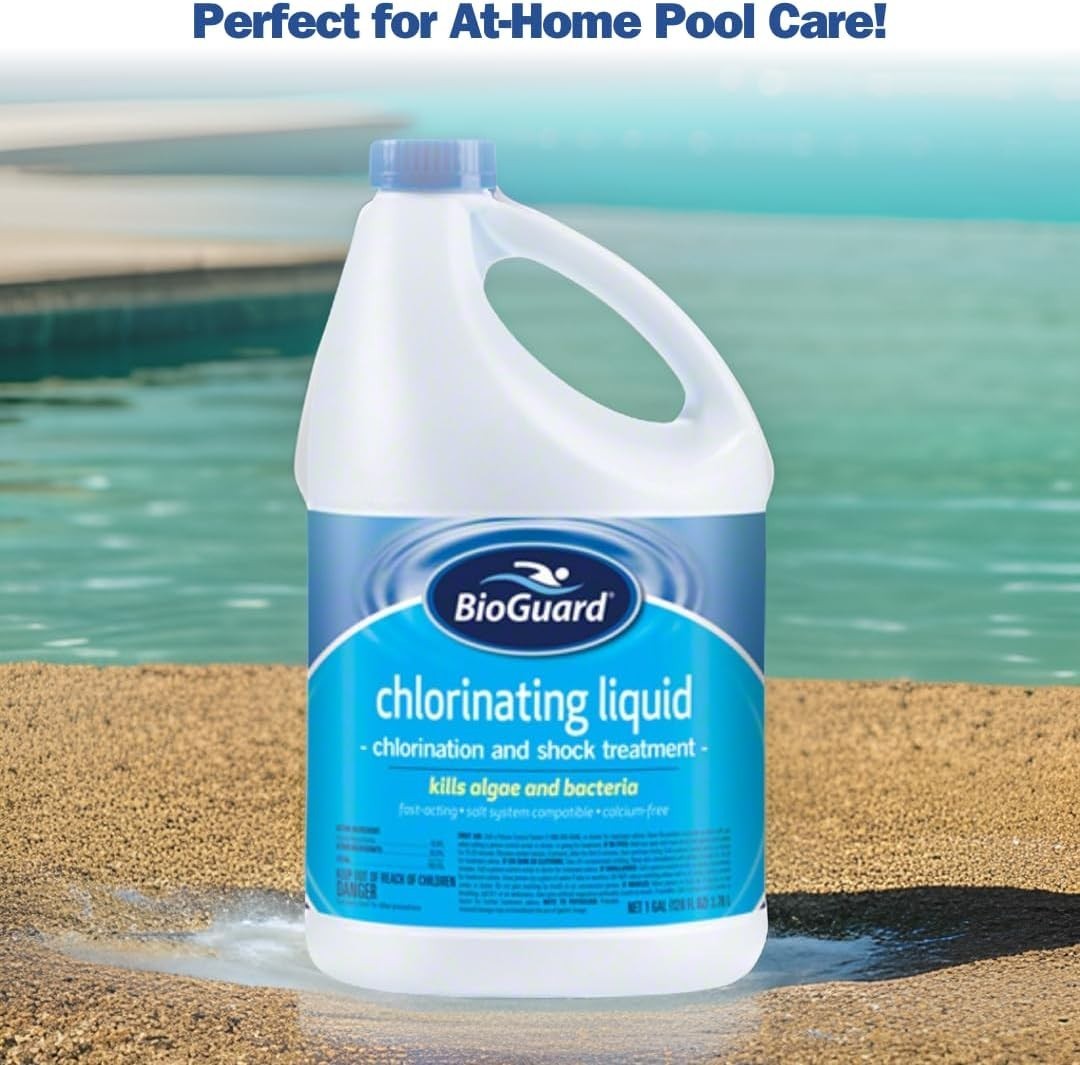 BioGuard Chlorinating Liquid - Swimming Pool & Spa Liquid Shock Treatment 1 Gal gallery
