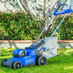 Kobalt || 24-volt || 16″ Battery Push Mower || Includes (2) 4 Ah Battery || NEW
