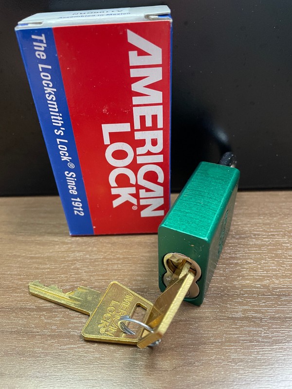 American Lock Safety Series Padlock A1105GRN KD gallery