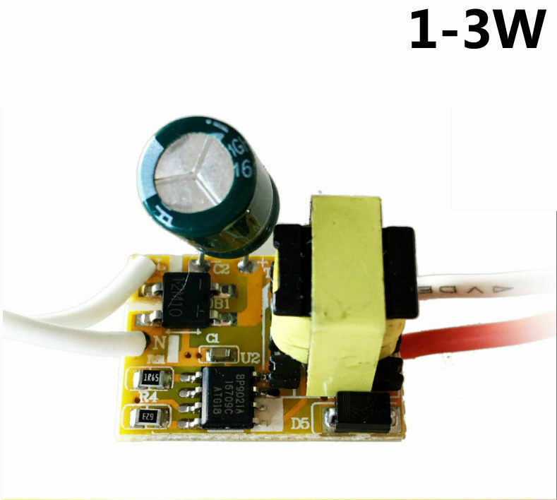 LED Driver Input AC85-265V Power Supply Constant Current E&C DIY 1-5Packge 1-36W