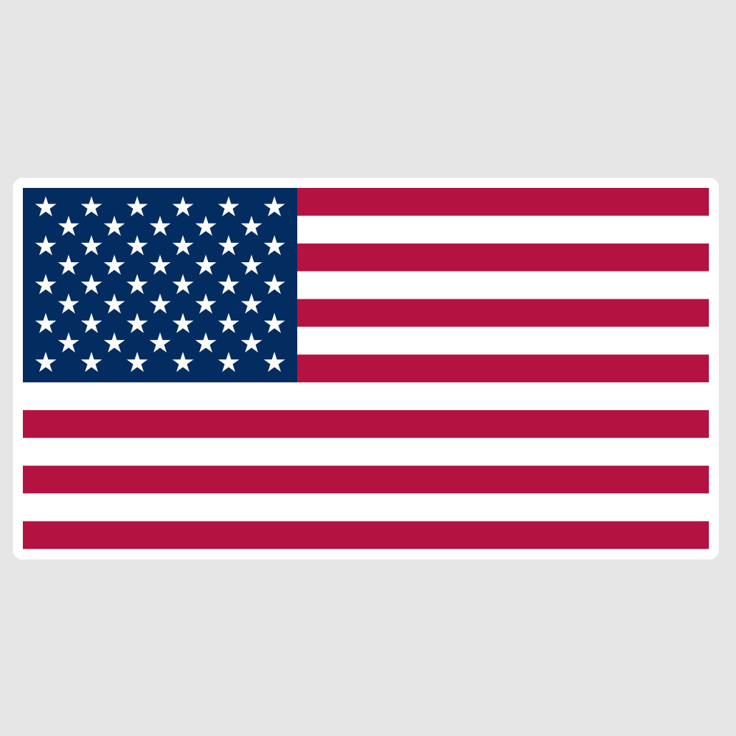 American Flag Sticker USA Flag Decal Patriotic Vinyl Car Truck Laptop Window gallery