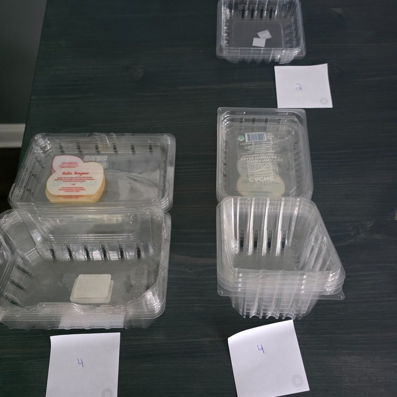 16 Fruit & 1 Egg Packaging - Empty- Clean and Ready to ship! gallery