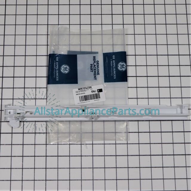 GE Refrigerator Drawer Slide Rail WR72X239 gallery