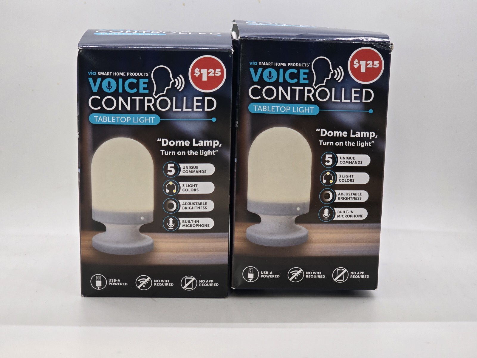 Voice Controlled Tabletop Light Nightlight (2) gallery