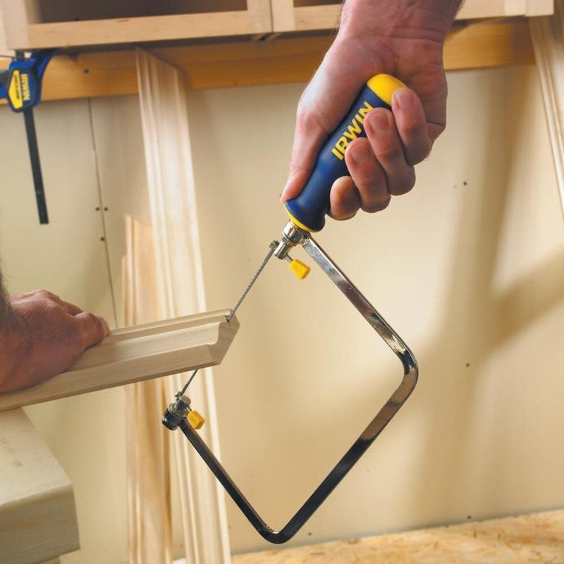 IRWIN Tools ProTouch Coping Saw (2014400), Blue & Yellow gallery