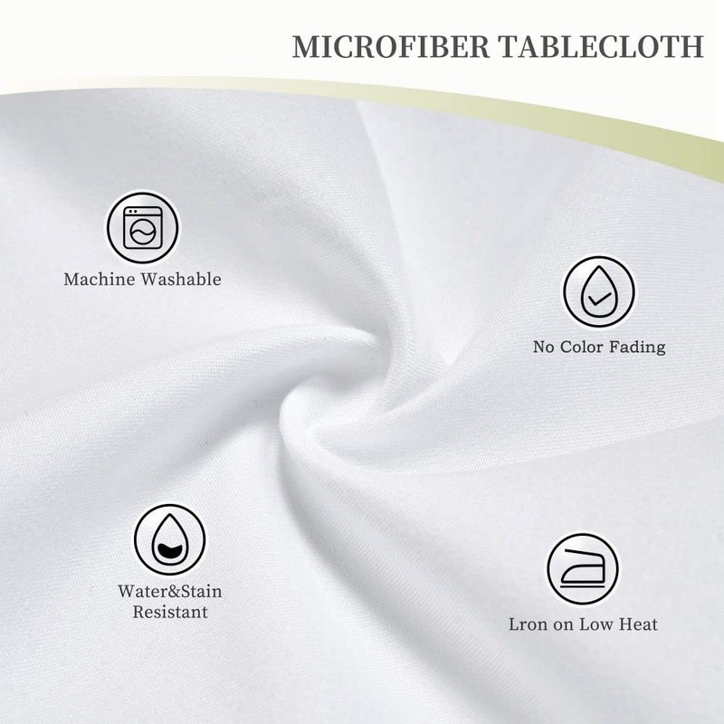 Tablecloth Mandala Pattern Tablecloths 60" Diameter Round Blue and White Deco... gallery