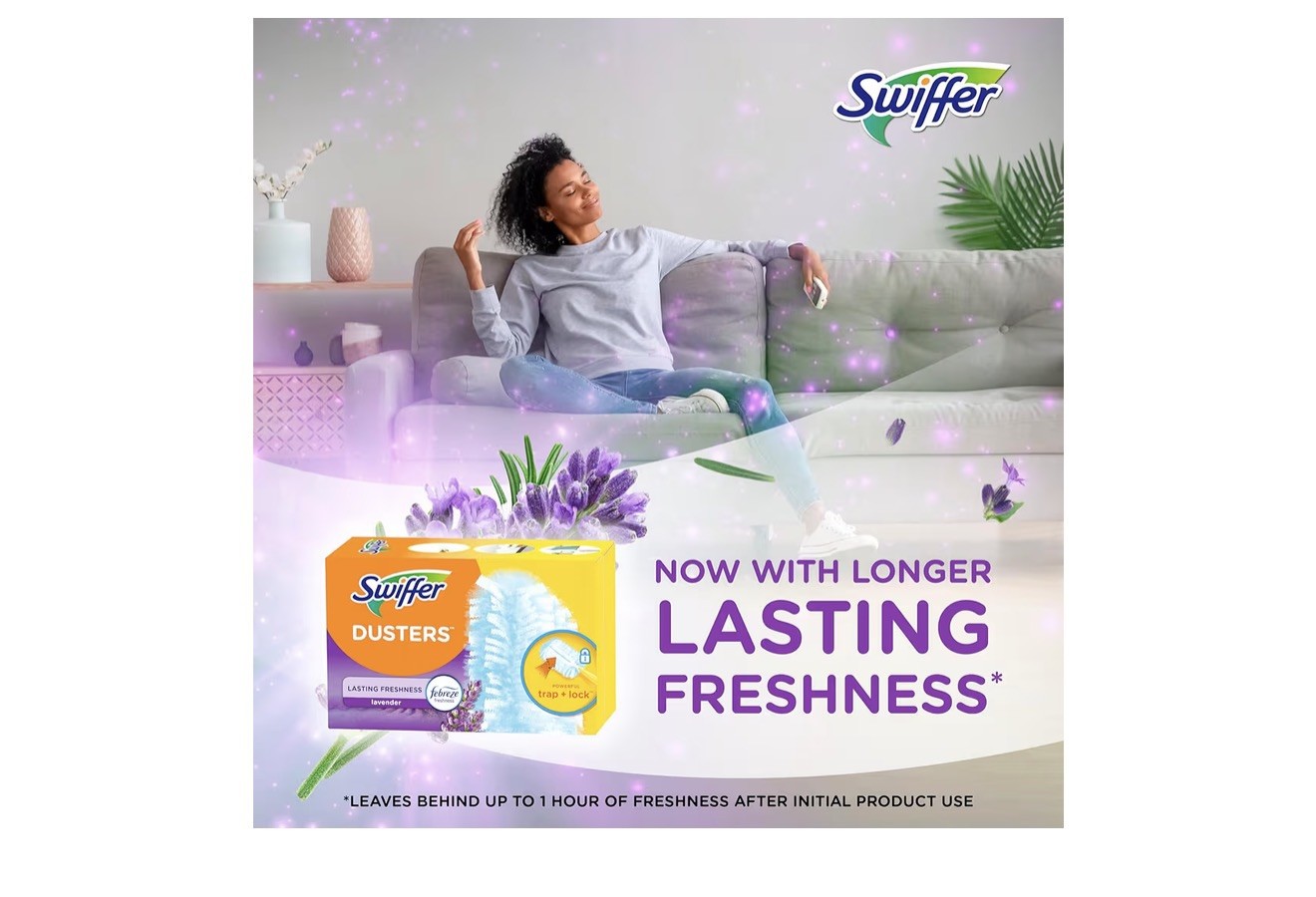 Swiffer Dusters Multi-Surface Duster Refills, Lavender Scent, 10 ct gallery