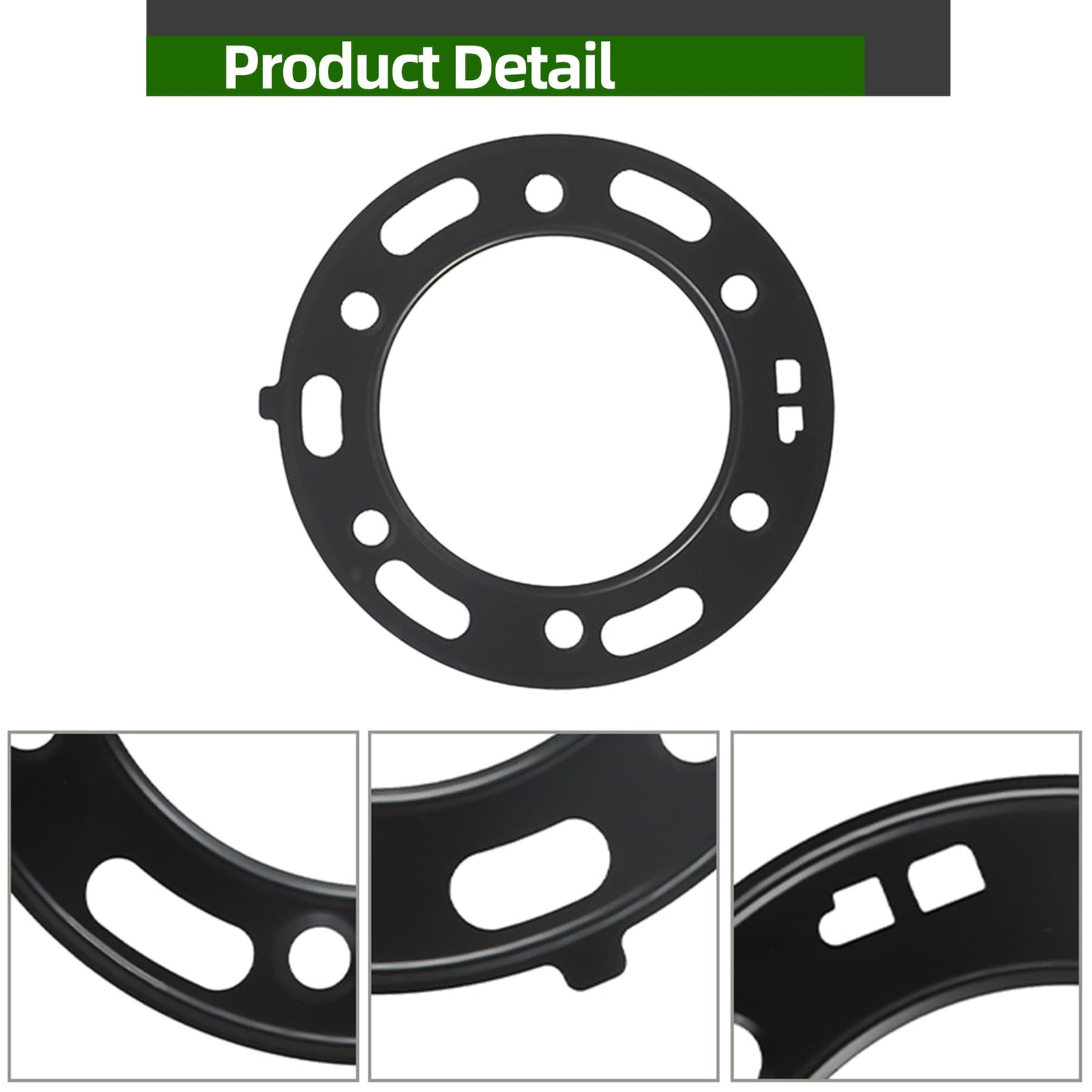 marddpair Top End Head Gasket Kit Replacement for Polaris Sport 400L black gallery