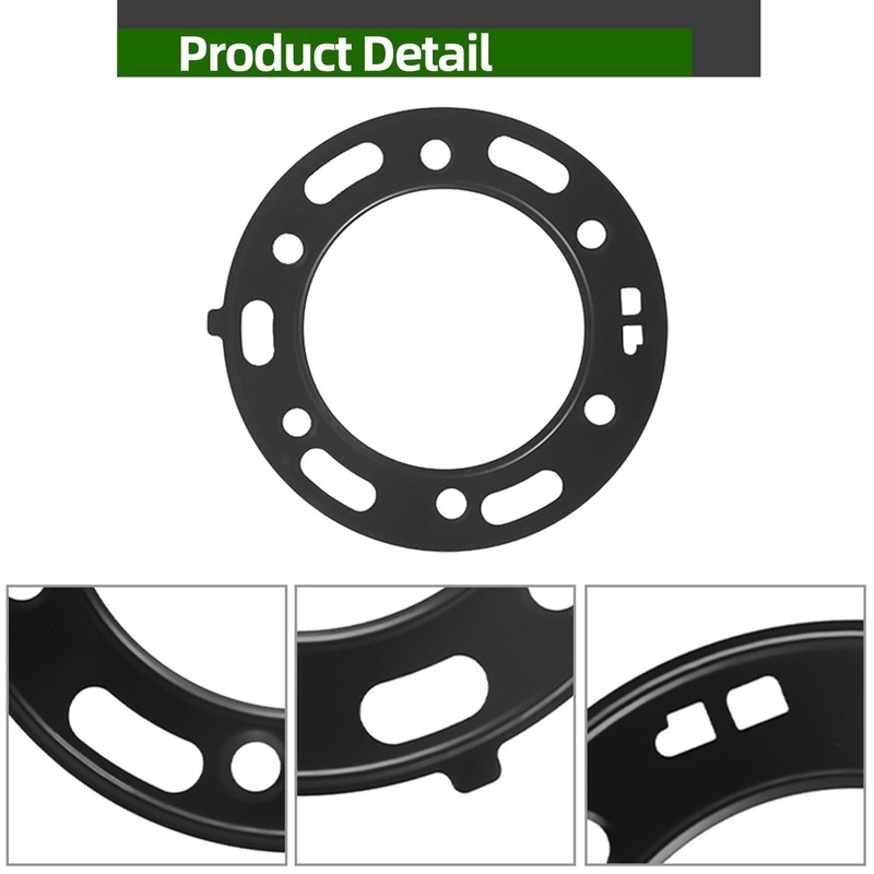 marddpair Top End Head Gasket Kit Replacement for Polaris Sport 400L black gallery