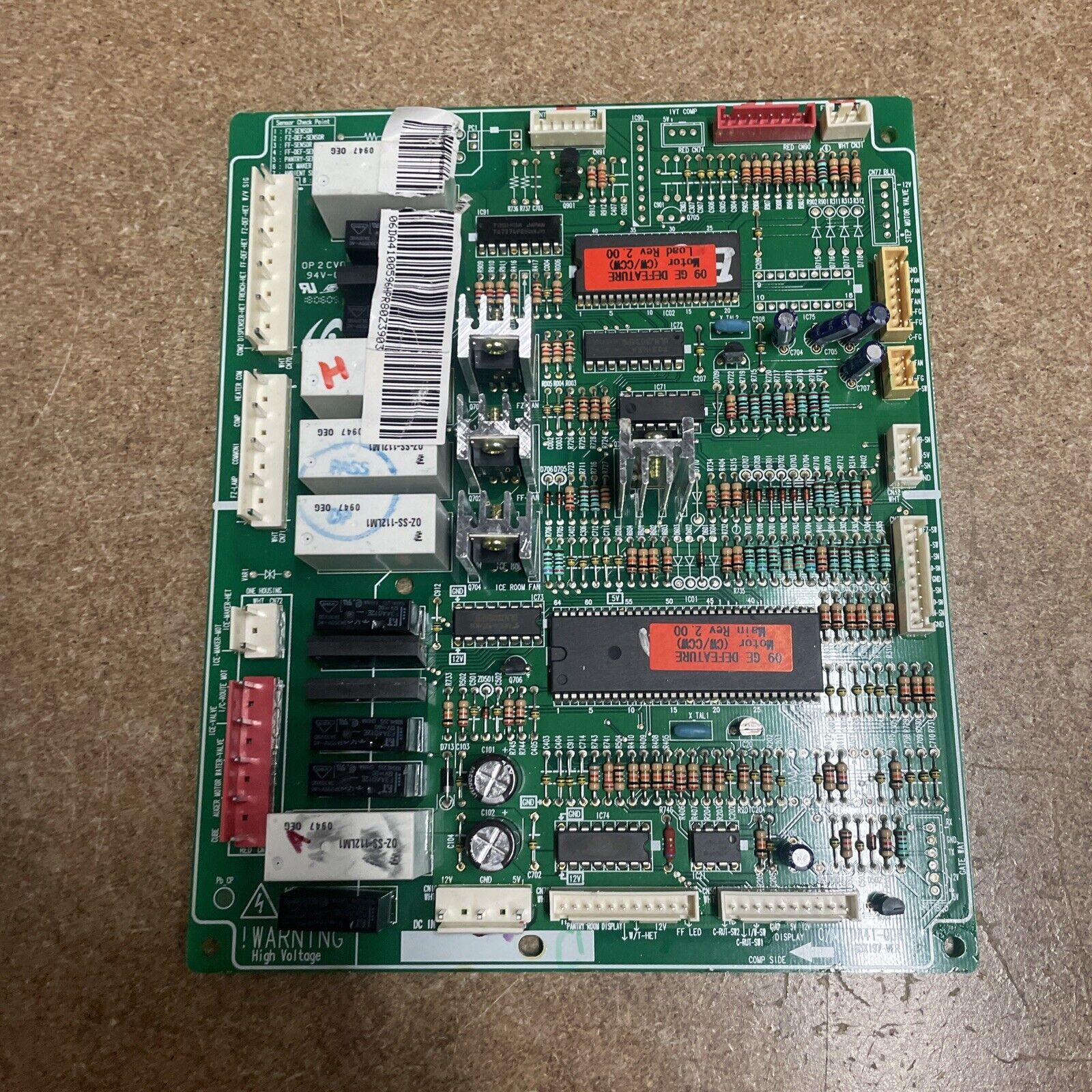DA41-00596H Samsung Refrigerator Control Board|KM1611 gallery