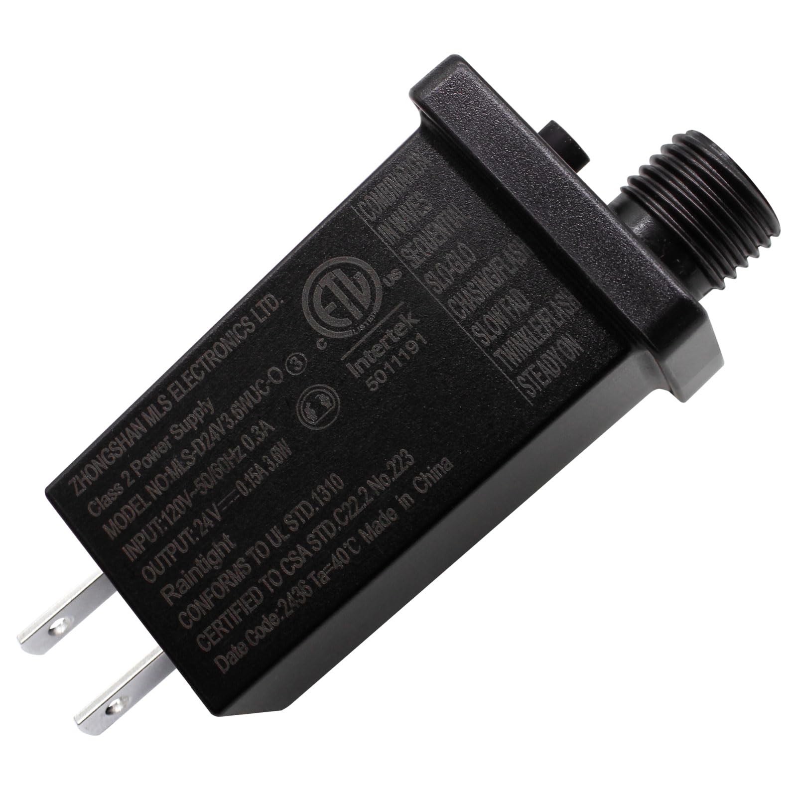 24V 3.6W LED Transformer Class 2 Power Supply IP44 8 Modes Low Voltage 1 PCS gallery