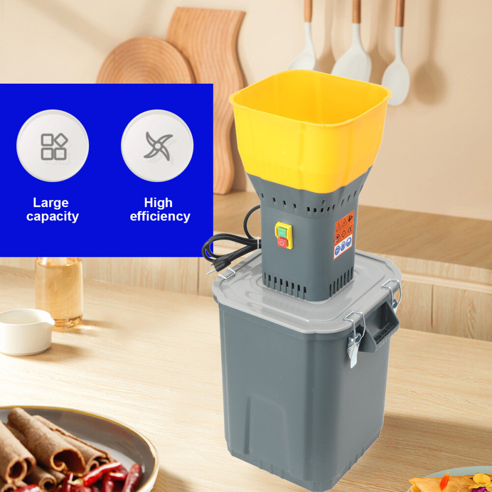 Electric Mill Grinder + 5*sieves Dry Grain Grinding Machine Household Commercial gallery