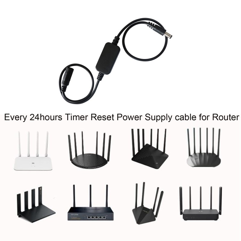 12V 24 Hours Timing Automatic Power Off Reset Restart Control Line for Repeater gallery
