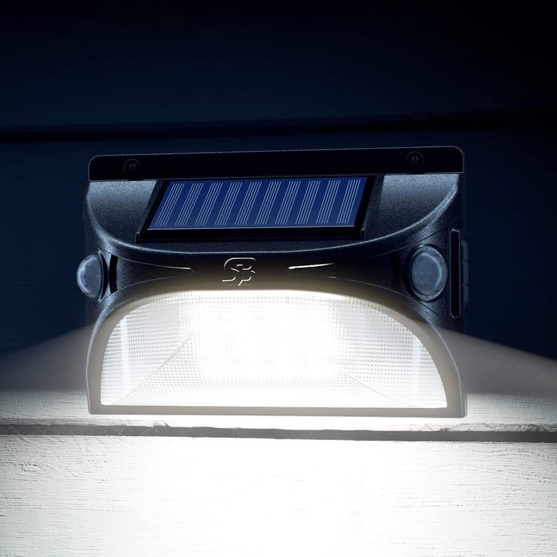 Sensor Brite Spectrum Outdoor Solar LED Light Wireless Security Motion-Activate gallery