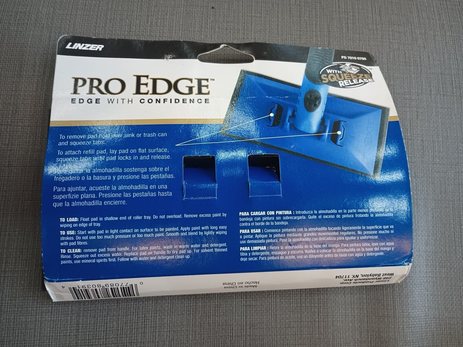 Linzer PD-7010-7 7 in Pad Edge Painter Refill for Pro Edge 7000 0700 - 2 Pack gallery