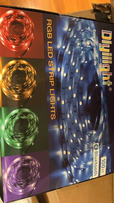 100 Ft LED Strip Lights, Smart Light with App Remote Control, RGB LED 1Roll100Ft gallery